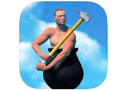 掘地求升-坐在罐子里的人-Getting Over it 【动作闯关】