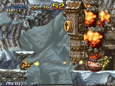 合金弹头1+合金弹头2+合金弹头3+合金弹头METAL SLUG X【动作射击】