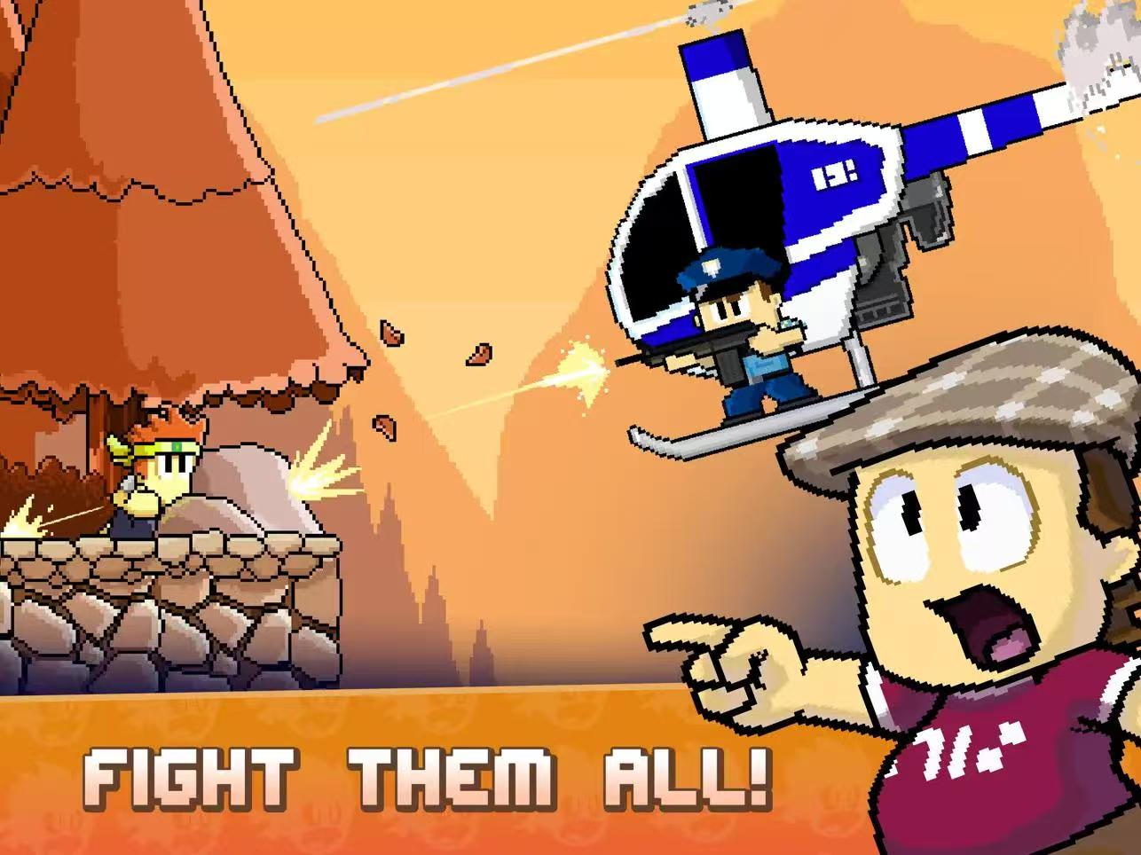 【内购关卡完整版】英雄丹 Dan the Man【动作冒险】