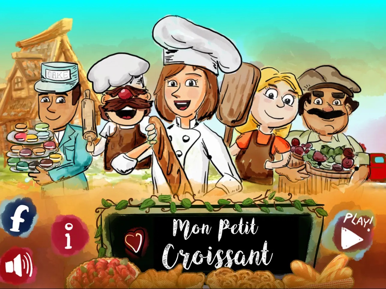 【国际服】【英文版】法式面包店Mon Petit Croissant【模拟经营】