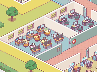  【国际服】办公室猫咪Office Cat【模拟经营】